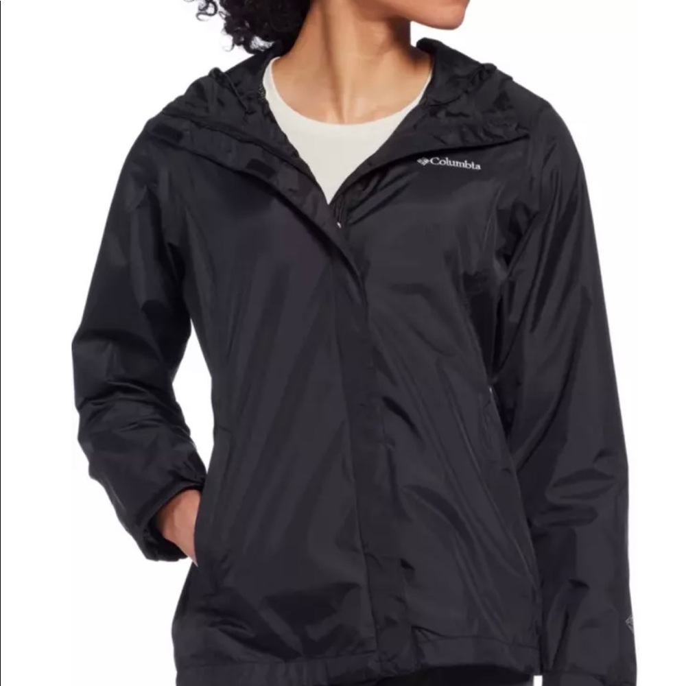 Columbia Hooded Light Rain Jacket